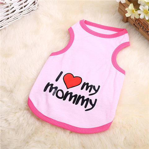 2017 Cute Pet Dog Clothes Spring T-shirt Soft Dogs Clothes Pet Cat Clothing Summer Cotton Shirt Casual Coats For Small Pets