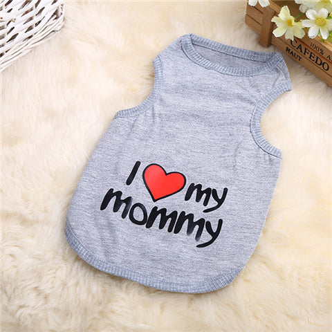 2017 Cute Pet Dog Clothes Spring T-shirt Soft Dogs Clothes Pet Cat Clothing Summer Cotton Shirt Casual Coats For Small Pets