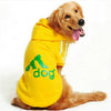 Image of Donbook Large Size Dog Clothes for Big Dogs Golden Retriever Winter Pet Hoodie Sportswear 2XL-9XL