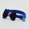 Cute Pets Adjustable Polyester Dog Collars Puppy Pet Collars with Bowknot and Bells Necklace Collar For Dogs Cat collars perro