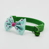 Cute Pets Adjustable Polyester Dog Collars Puppy Pet Collars with Bowknot and Bells Necklace Collar For Dogs Cat collars perro
