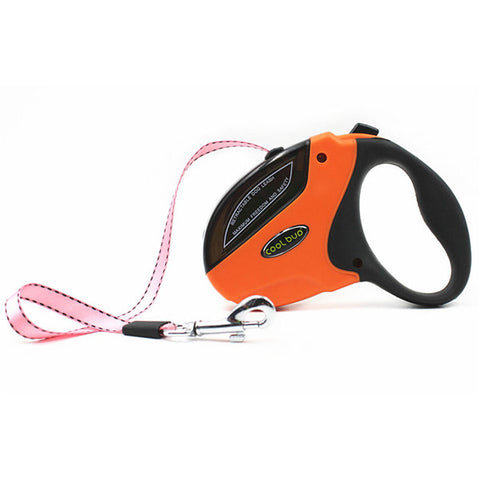 High Quality Brand 5M Automatic Retractable ABS Car Nylon Medium Large Dog Pet Lead Leashes