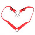 Double Dog Leash Coupler No Tangle Durable Suits All Dog Walker and Trainer Leash Two Dogs Adjustable Splitter Lead