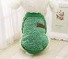 Classic Warm Dog Clothes Puppy Outfit Pet Cat Jacket Coat Winter Soft Sweater Clothing For Small Dogs Chihuahua XS-2XL 25S1